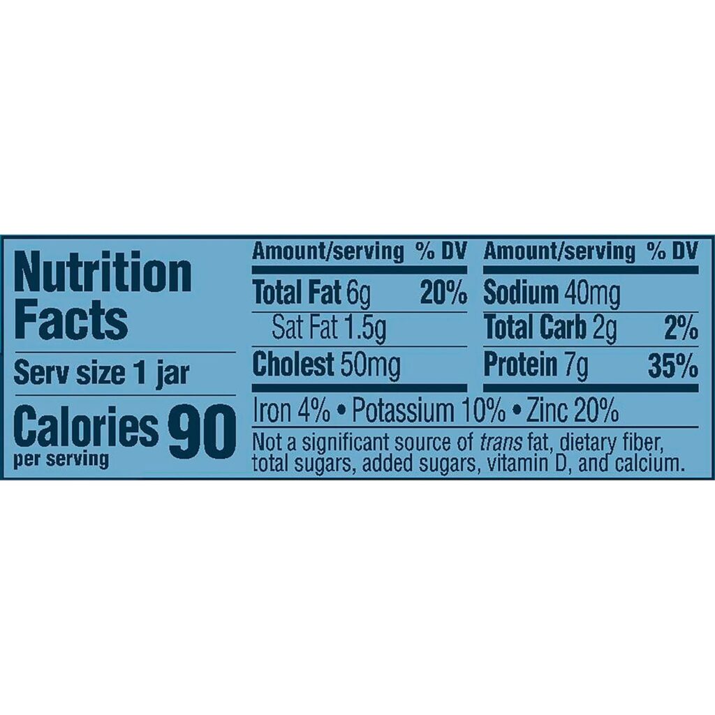 baby food chart